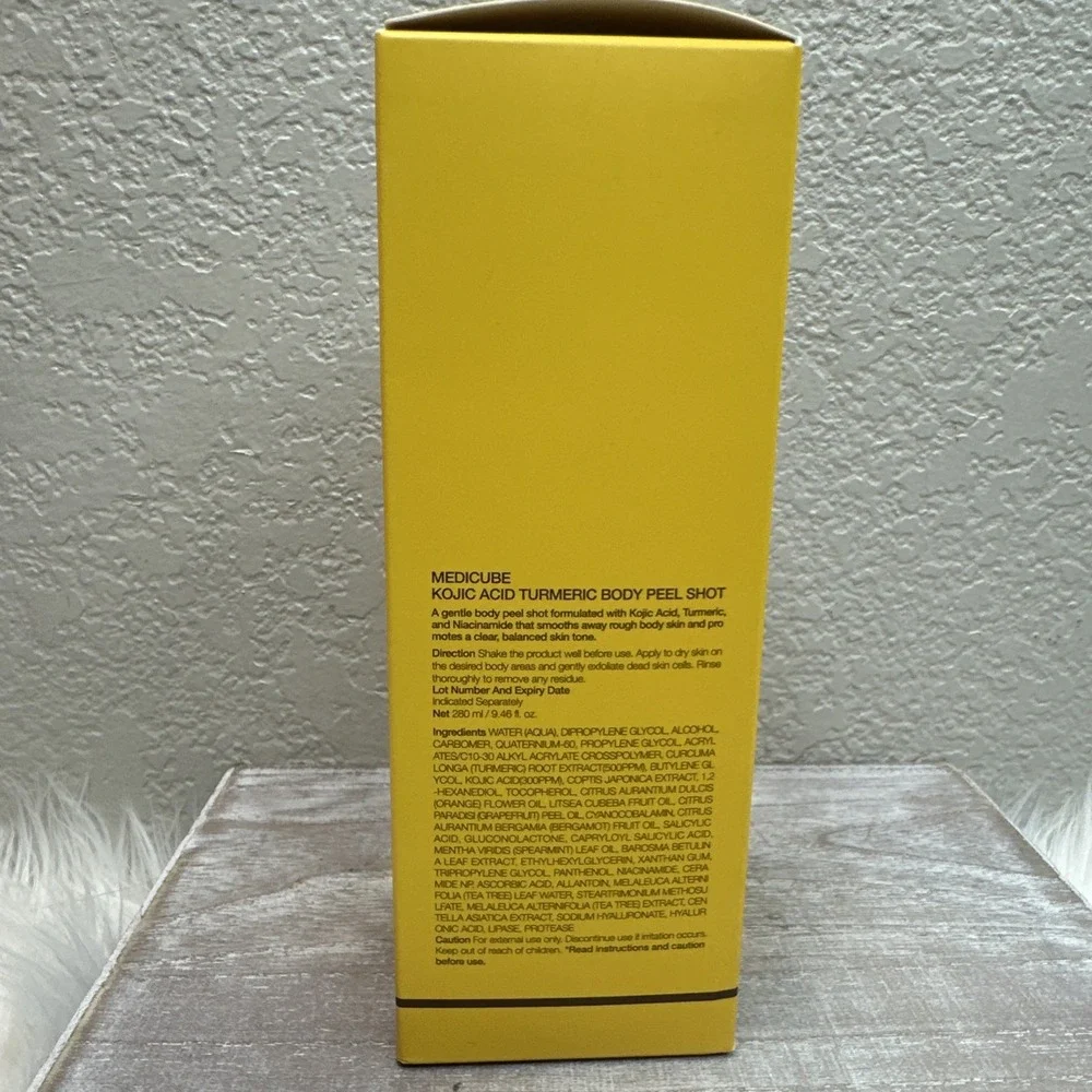 $19 🌙 medicube - Kojic Acid Turmeric Body Peel Shot 280 ml EXP. 2028 SEALED